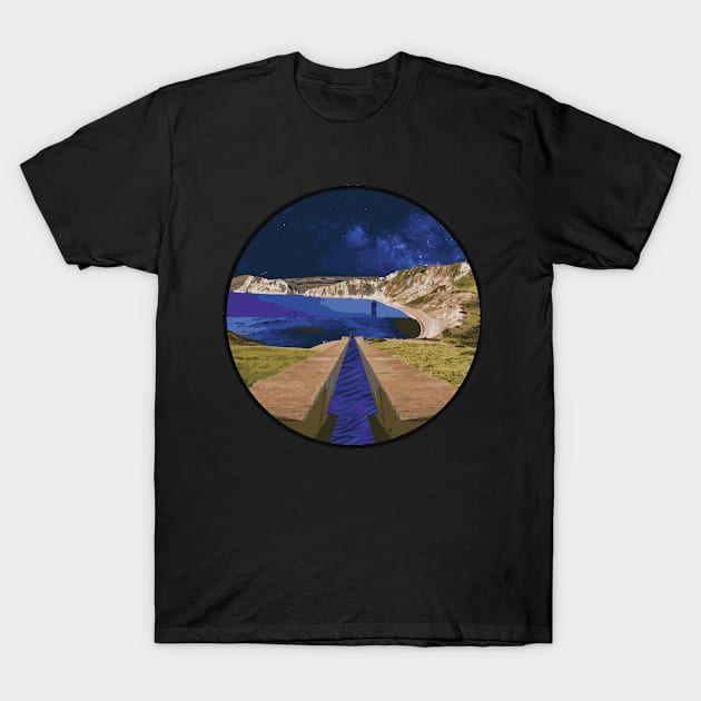 bridge beneath the stars T-Shirt by RedValley